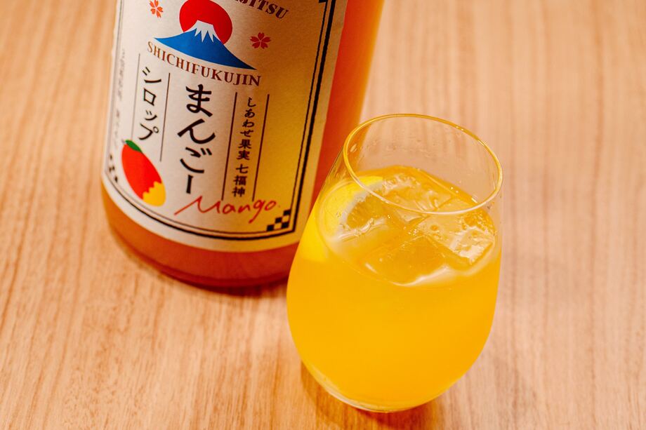 マンゴーの白サングリア