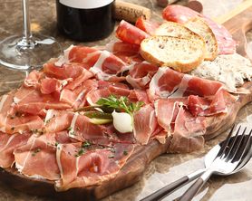 擦りたて生ハムの盛り合わせ