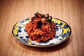 イイダコのトマト煮込み