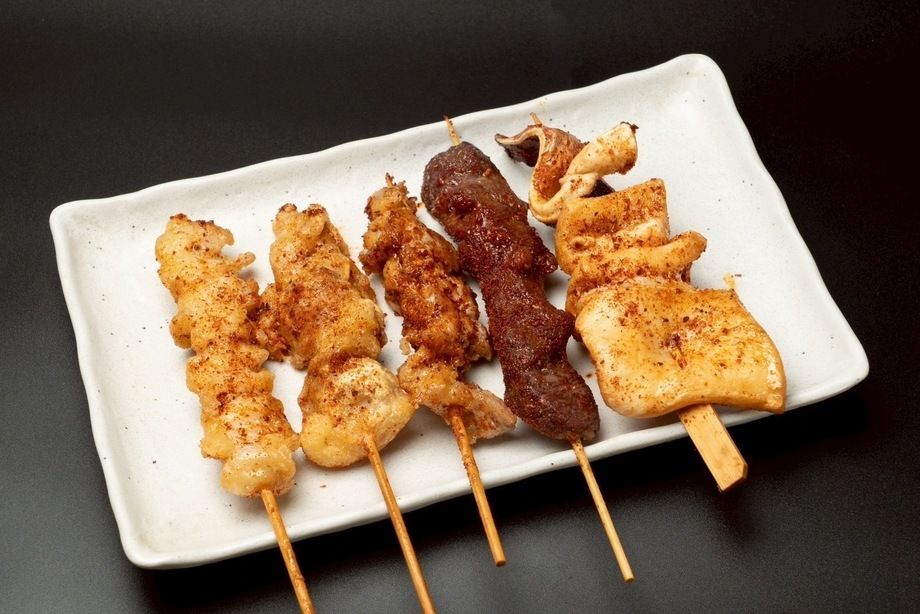 揚げ串盛合わせ