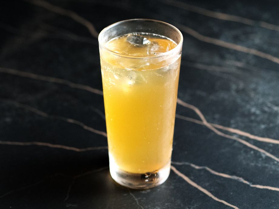 【カクテル】Amber Hōjicha Drift🍂