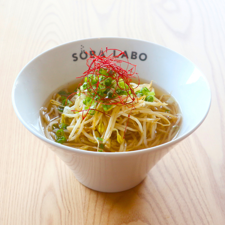 【〆の名物】ネギもやし蕎麦