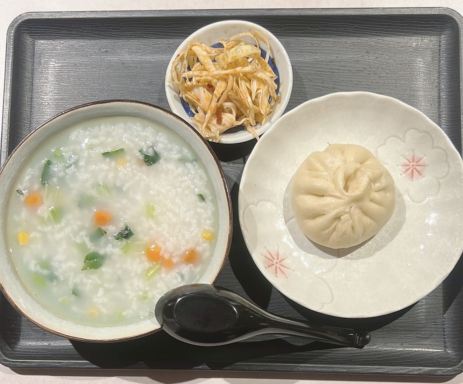 ヘルシー野菜お粥定食