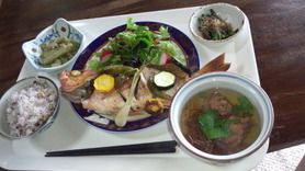 うめものランチ(日替わり)仕入により変わります。