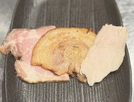 レアポーク・煮豚・しっ鶏3種のチャーシュー