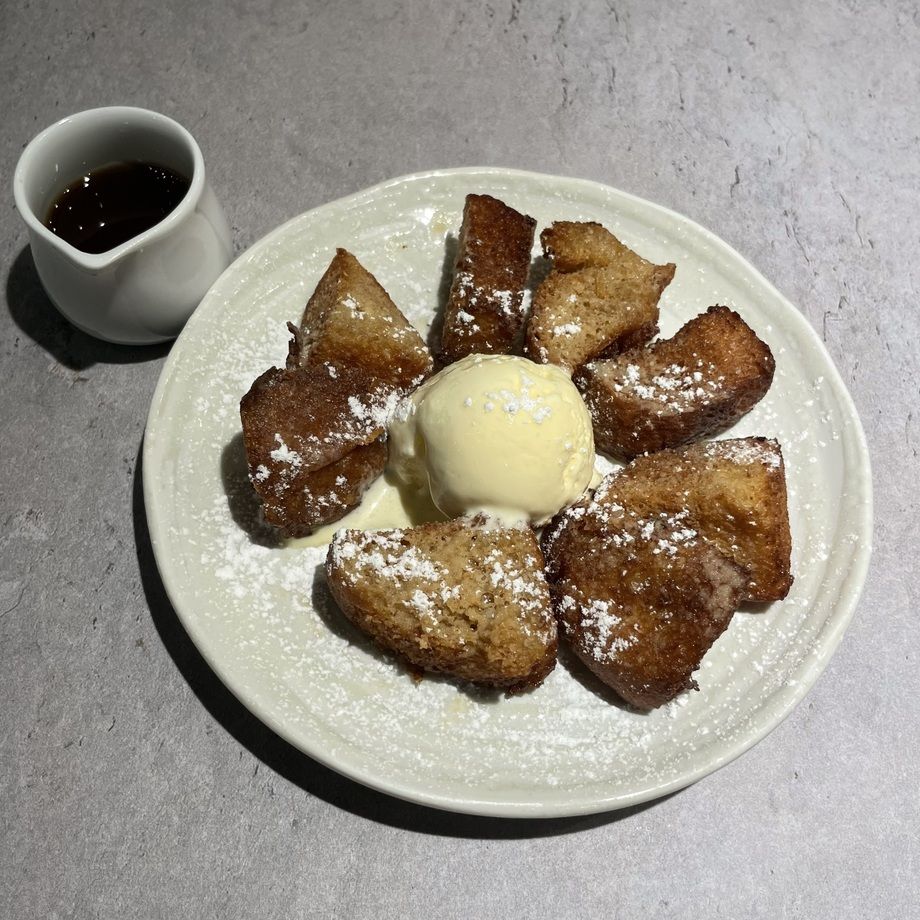 フレンチトースト アイスクリーム