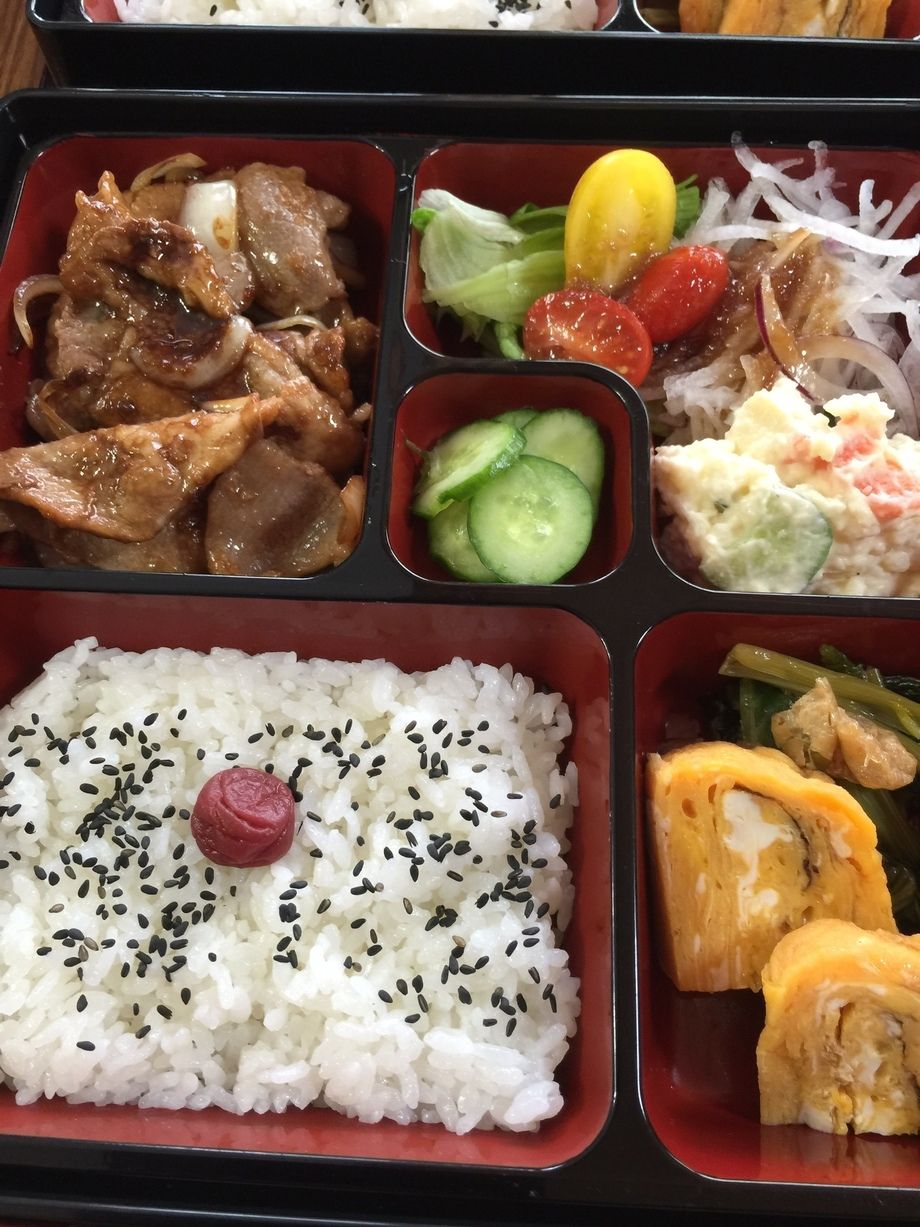 松華堂弁当　生姜焼き