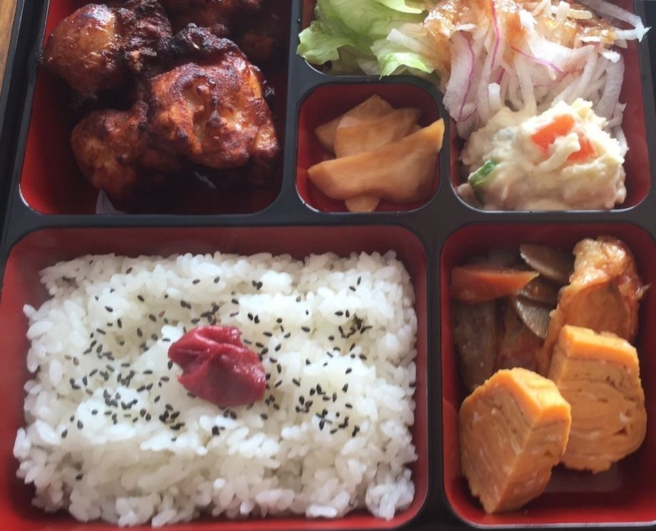 松華堂弁当  唐揚