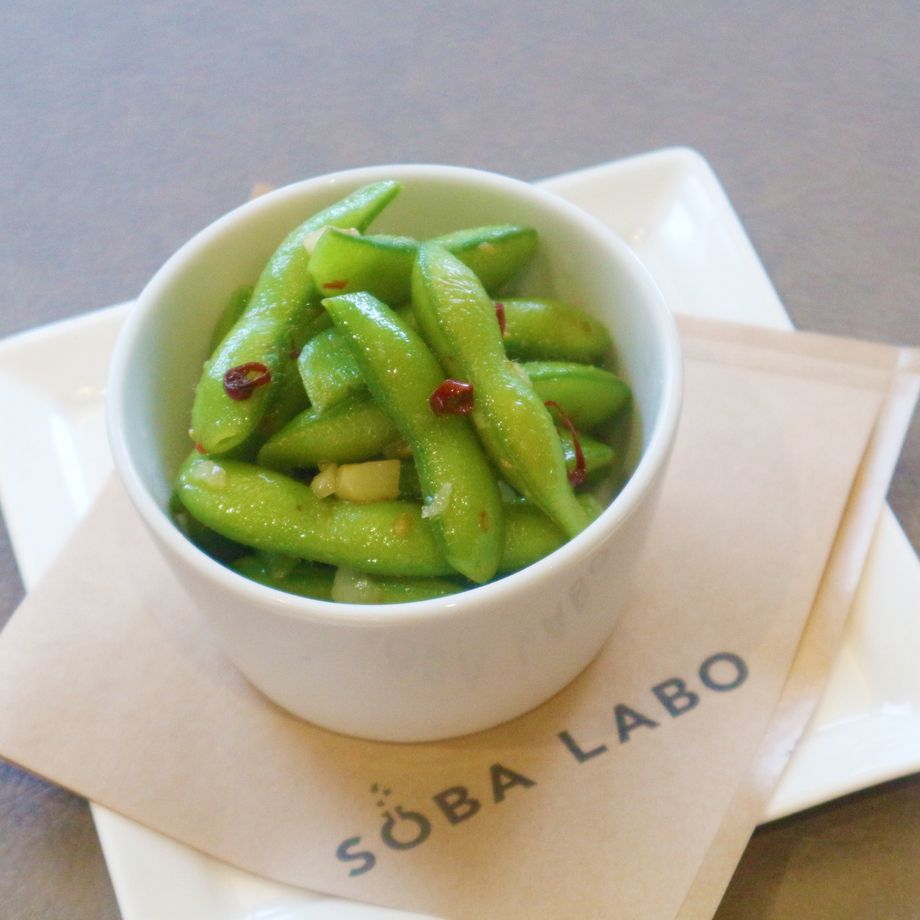 枝豆ペペロンチーノ