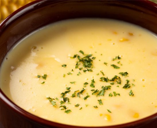 豆乳コーンスープ