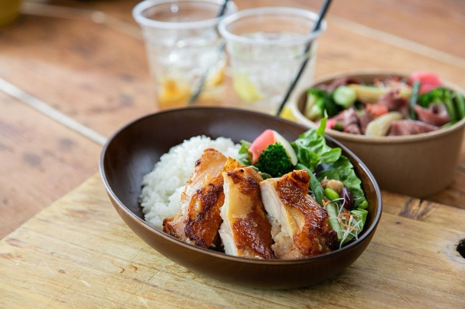 グリルチキンオーバーライス