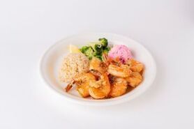 ガーリックシュリンププレート