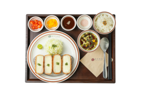 チーズカツ定食