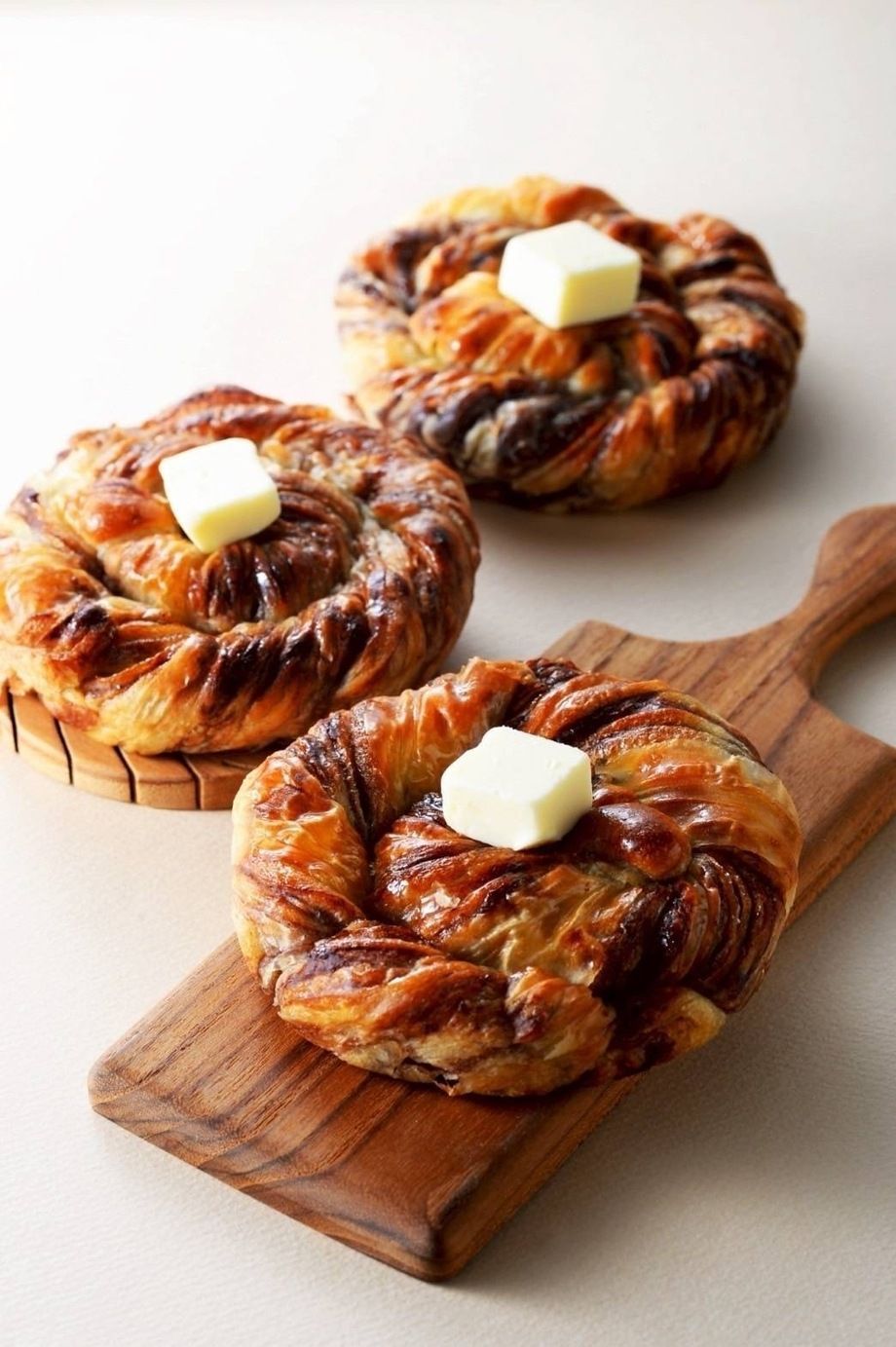 クロワッサンベーグル（塩あんバター）