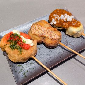 3本盛り合わせ【C】ナス／焼き芋／れんこん