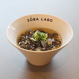 【名物〆そば】あおさシジミそば