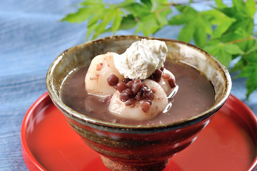 冷たい ぜんざい（250円(税込)）