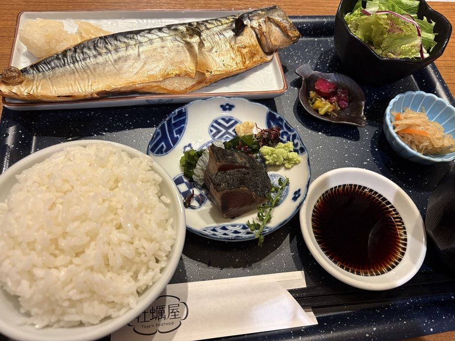 【A】鯖文化干しちょい刺し御膳