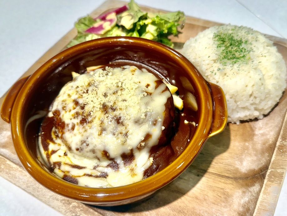 ⛄️冬限定⛄️🩵真冬のしあわせデミグラスハンバーグ🍽️