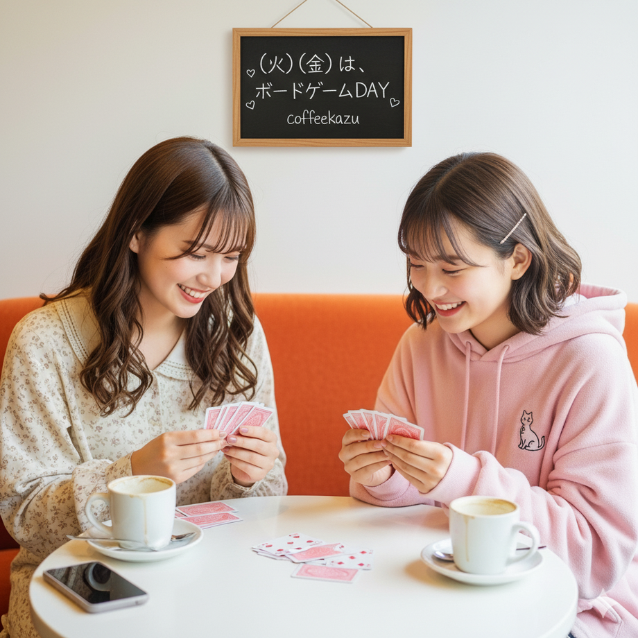 ボードゲームDAY(火曜、金曜14時から)（380円）