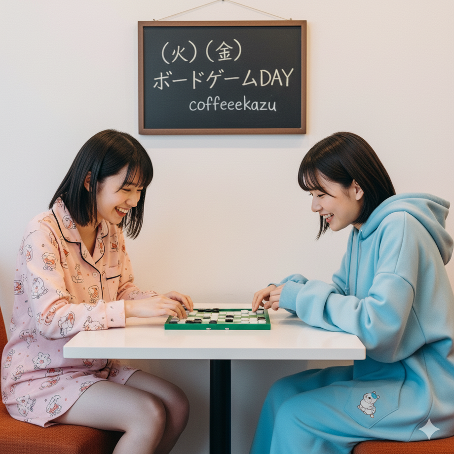 ボードゲームDAY(火曜、金曜14時から)（380円）