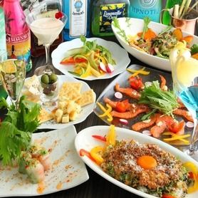 合コン・貸切　2時間飲み放題付【Courageコース】（全6品）