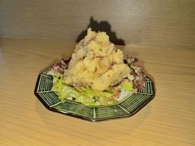 ハンバーガー屋のポテトサラダ