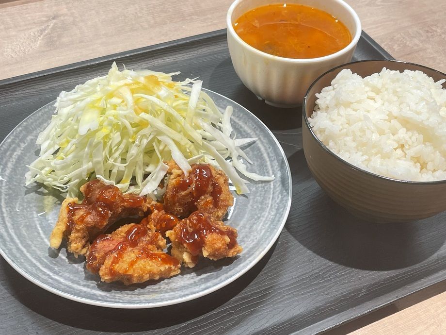 コチュジャン旨辛唐揚げ定食