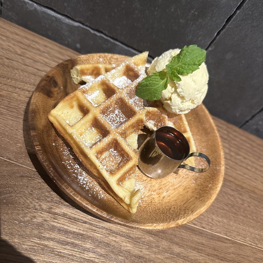 焼きたてワッフル(メープル) ハーフサイズ