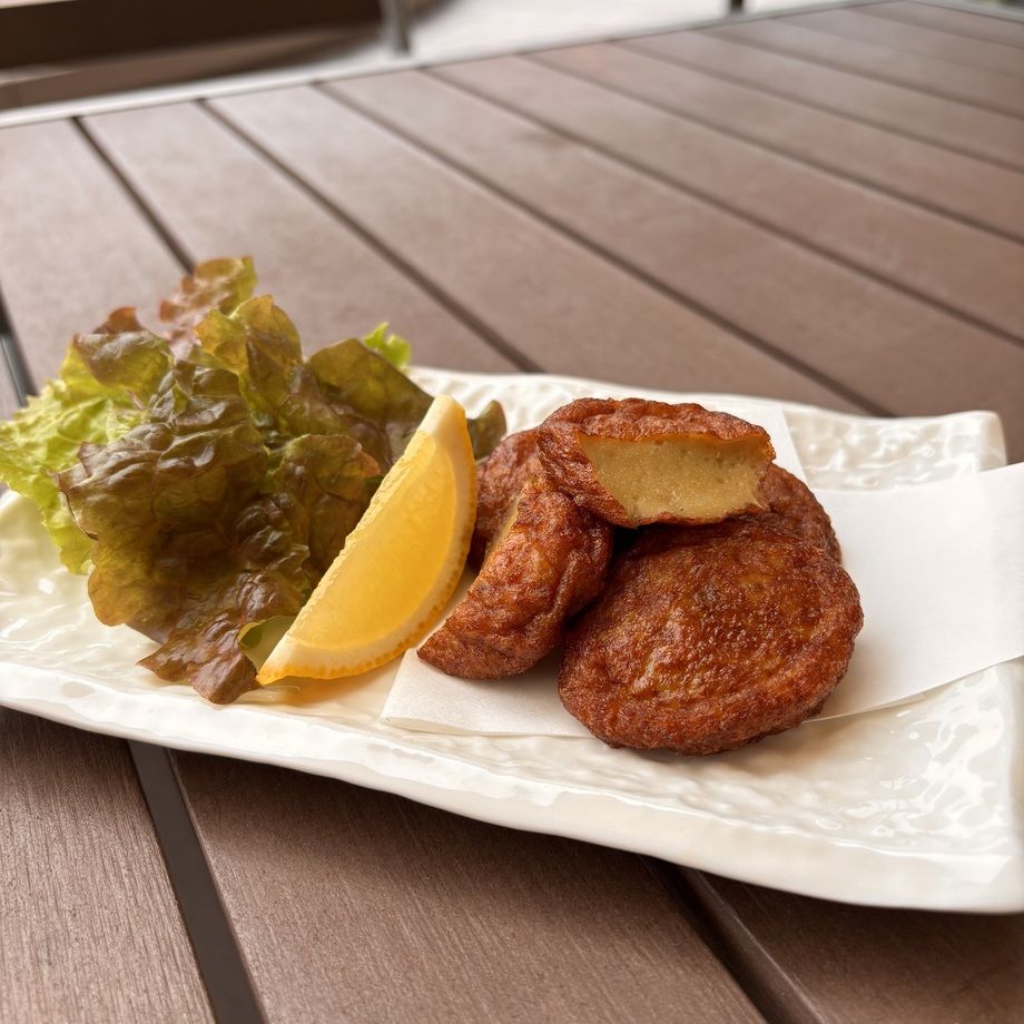 牡蠣のさつま揚げ　