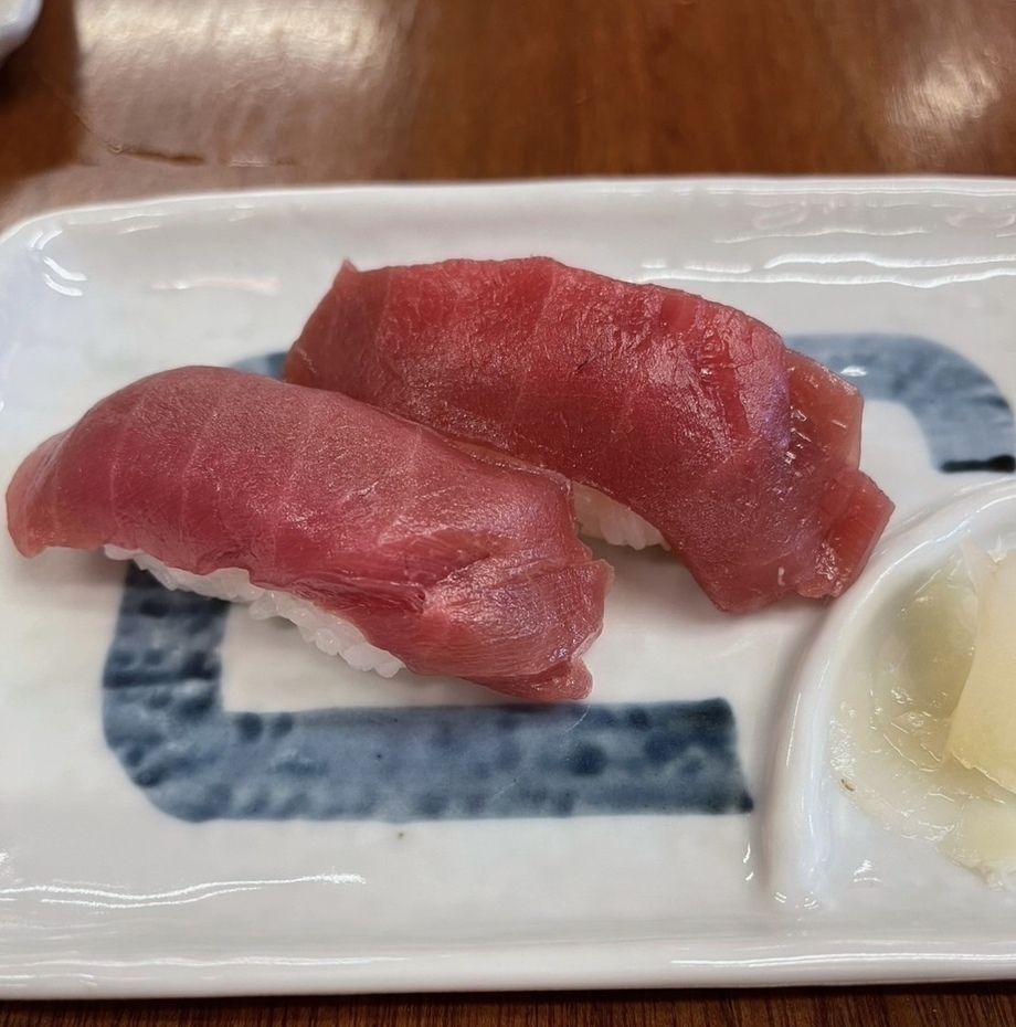 本マグロ握り2貫