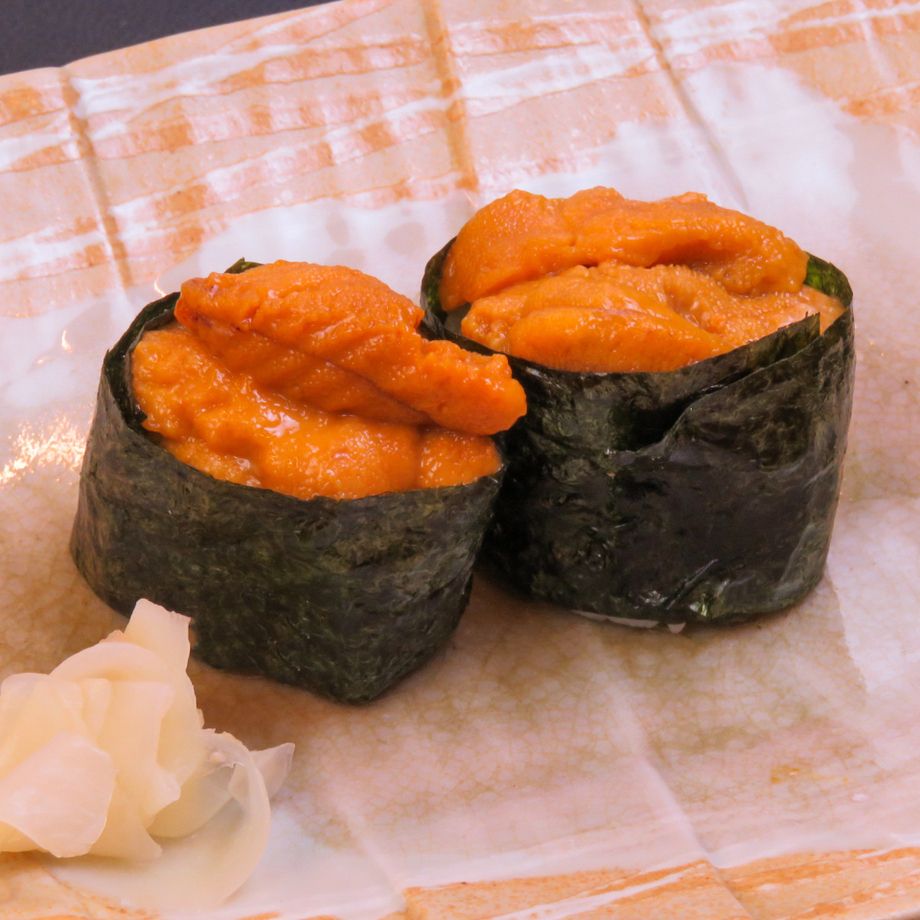 北海道ウニ軍艦2貫