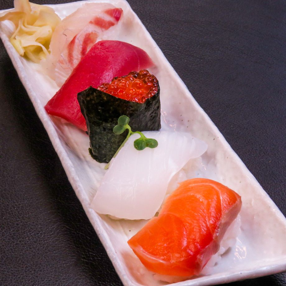 おまかせ寿司5貫盛り