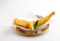 対馬活穴子朝びき一本揚げ