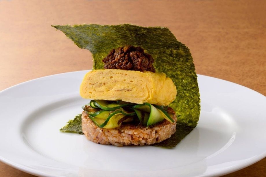 国産鶏味噌だし巻きむすび