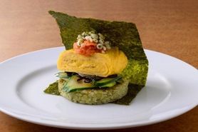 鮭明太だし巻きむすび