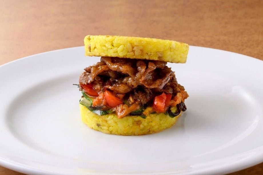 焼肉えんむすびバーガー