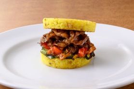 焼肉えんむすびバーガー