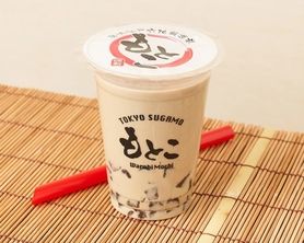 【当店発祥】わらび餅ミルクティ（ほうじ茶）