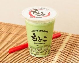 【当店発祥】わらび餅ミルクティ（抹茶）