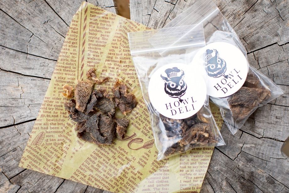 自家製スナックビーフジャーキー