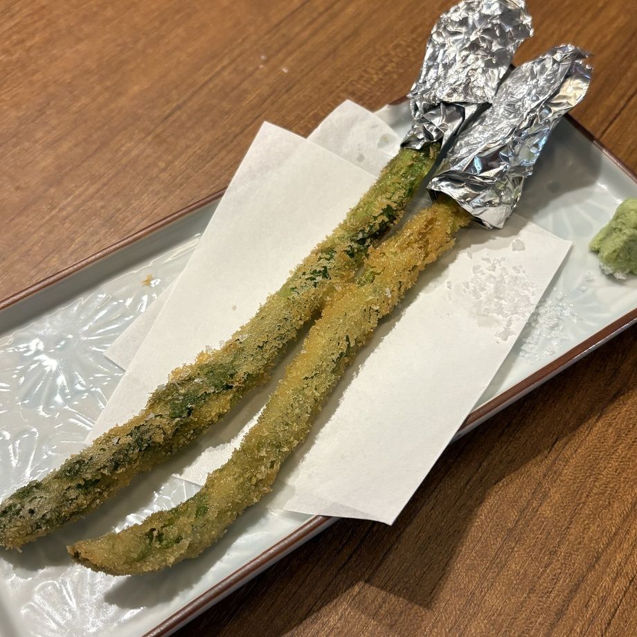 【串揚げ】アスパラ
