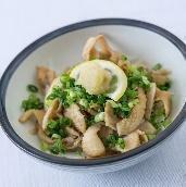 炙り鶏皮ポン酢