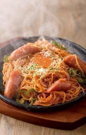 大人の鉄板焼きナポリタン