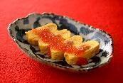 イクラぶっかけだし巻き玉子