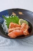 生サーモン炙り刺し