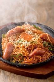 鉄板焼きナポリタン