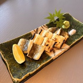 地穴子の白焼き〜本山葵と藻塩で〜
