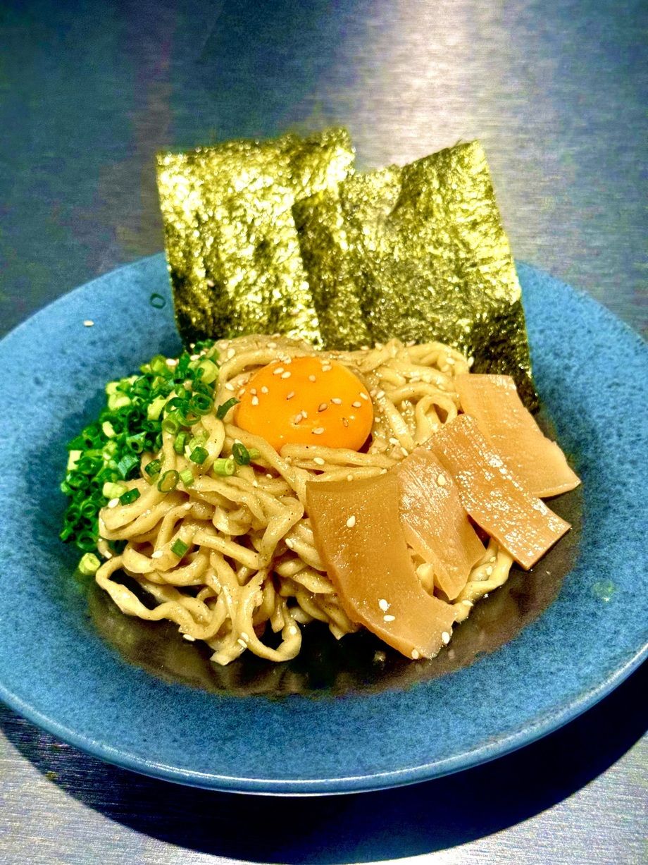 大盛り無料‼️  N’s特製魚介まぜそば極