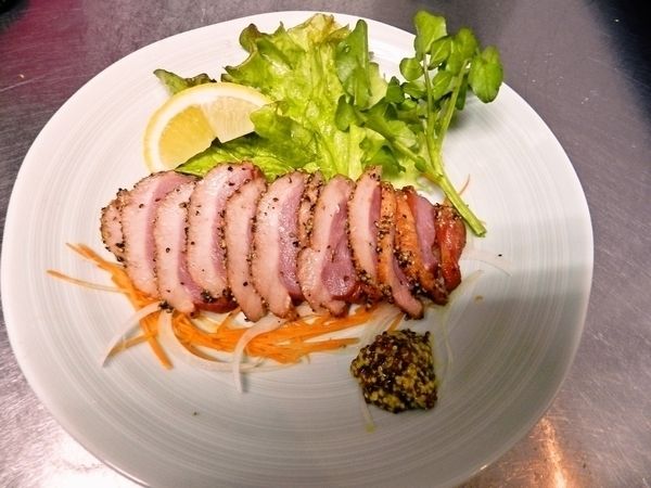 紅茶鴨のパストラミ（スモーク）